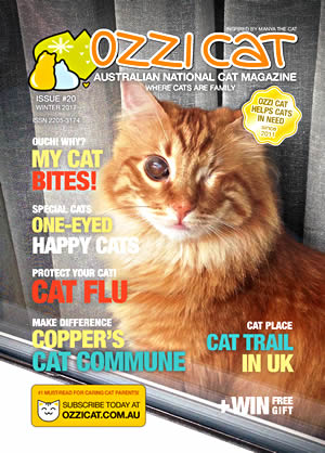 Ozzi Cat - Australian National Cat Magazine - Issue 20 - WINTER 2017