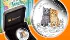Giveaway: Win “Always Together” 1/2oz Silver Proof Cat Coin From The Perth Mint
