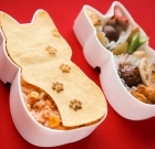Japanese Company Sells Cat-Shaped Lunch Boxes Designed After Rescue Cats