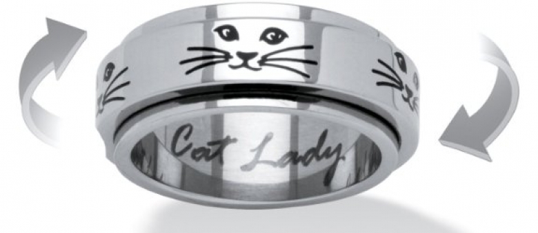 4 Cute Cat Jewellery for a Cat Lover Lady – Cat Necklace and Cat Lady Ring