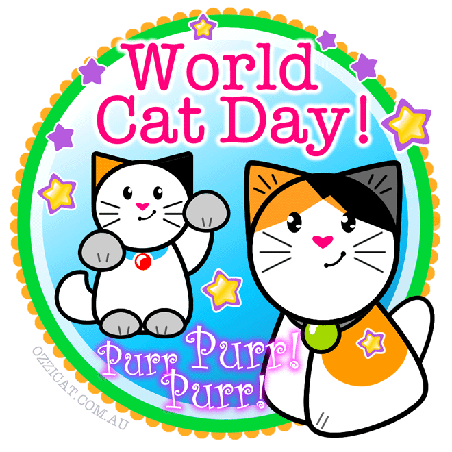 International World Cat Day! Celebrate Cat Companionship!