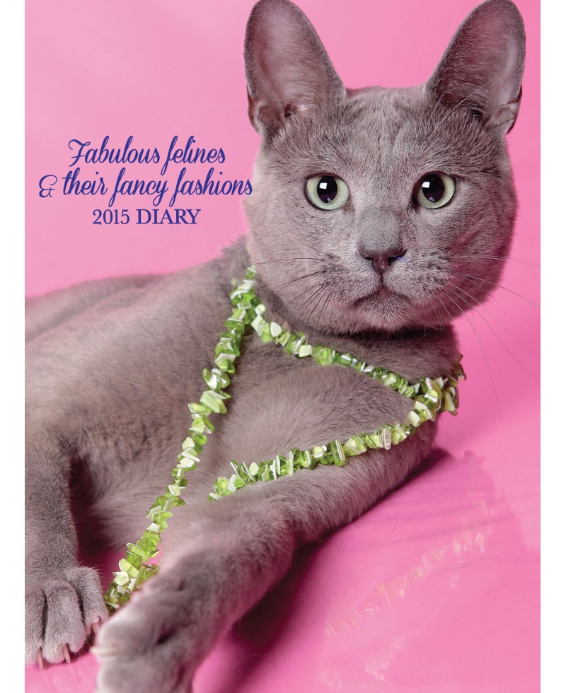 Cat Calendar 2015 - Fancy Felines - Fancy Fashion Diary