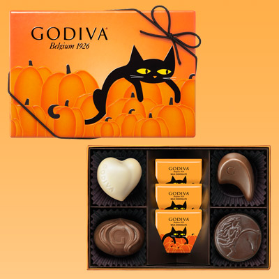 Godiva chocolate - Halloween cat box