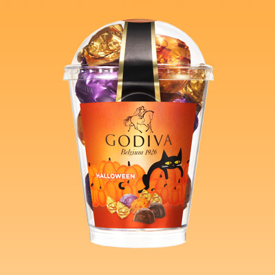 Godiva chocolate - Halloween cat cup