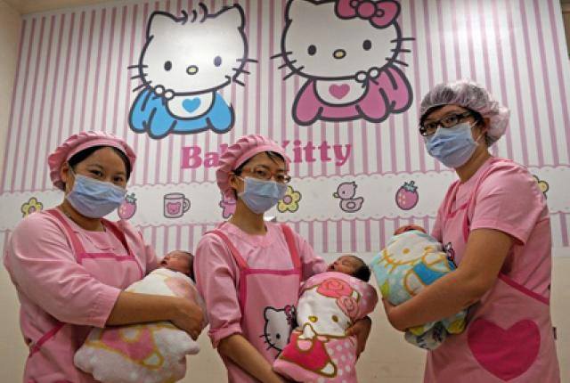 Hello Kitty Hospital in Taiwan