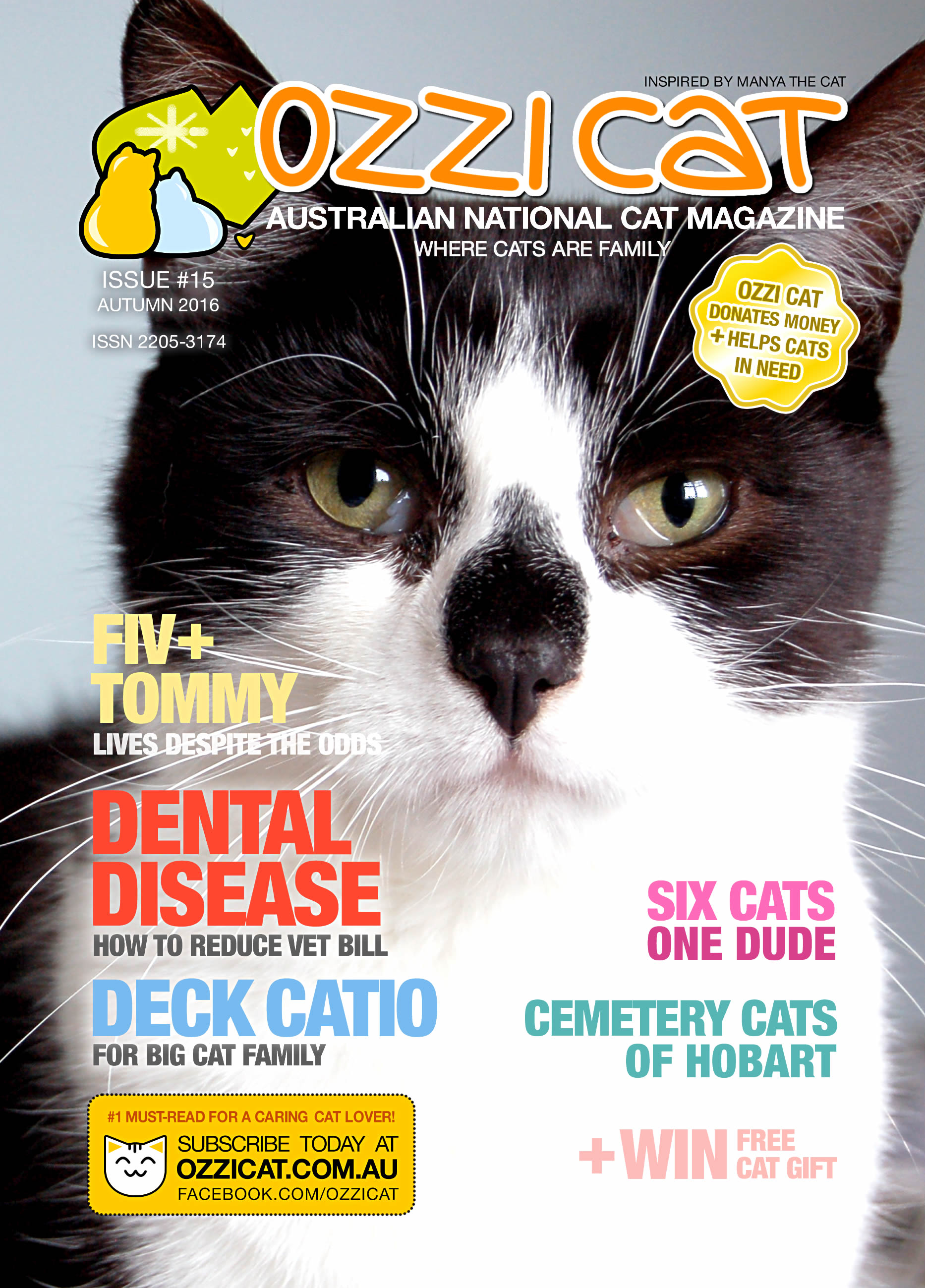 Ozzi Cat - Australian National Cat Magazine - Issue 15 - AUTUMN 2016