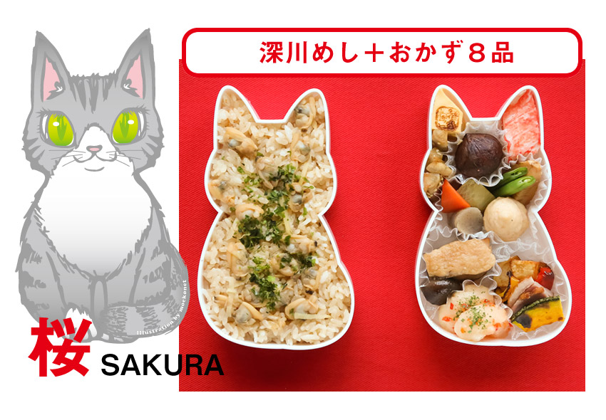 Cat lunch box - cat-shaped bento - cute storage container - Fukuneko Tokyo Japan - food lover