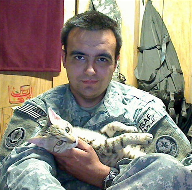 Cat and Soldier Save Each Other's Lives in Afghanistan