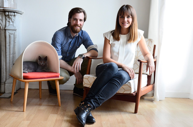 Meyou-Paris - cat bed - stylish furniture for cats