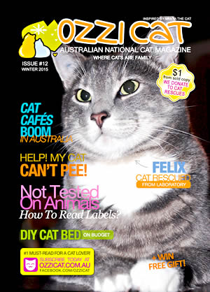 Ozzi Cat - Australian National Cat Magazine - Issue 12 - Winter 2015