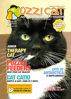 Ozzi Cat - Australian National Cat Magazine - Issue 16 - WINTER 2016