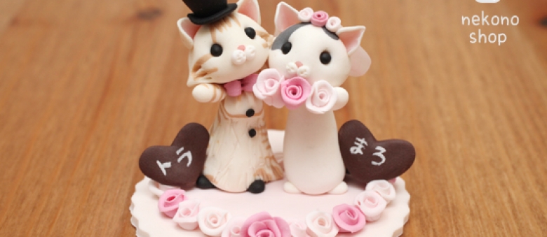 These Kawaii Wedding Cake Cat Figurines From Japan Immediately Melt Cat Lovers’ Hearts!